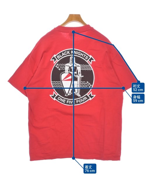 Hanes（ヘインズ）Tシャツ・カットソー 赤 サイズ:XL メンズ/2200562490020