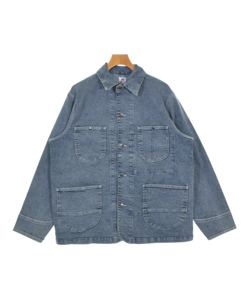 Hanes(ヘインズ)デニムジャケット 紺 サイズ:LL/2200689336072