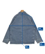Hanes（ヘインズ）デニムジャケット 紺 サイズ:LL メンズ/2200689336072