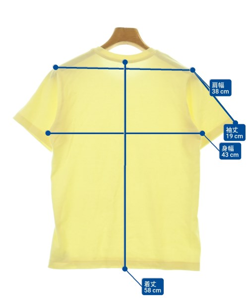 Hanes（ヘインズ）Tシャツ・カットソー 黄 サイズ:F レディース/2200692786086