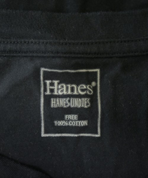 Hanes（ヘインズ）Tシャツ・カットソー 黒 サイズ:F レディース/2200695722111