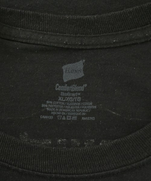 Hanes（ヘインズ）Tシャツ・カットソー 黒 サイズ:XL メンズ/2200696201059