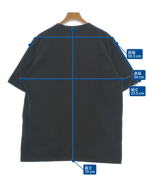 Hanes（ヘインズ）Tシャツ・カットソー 黒 サイズ:XL メンズ/2200700775101