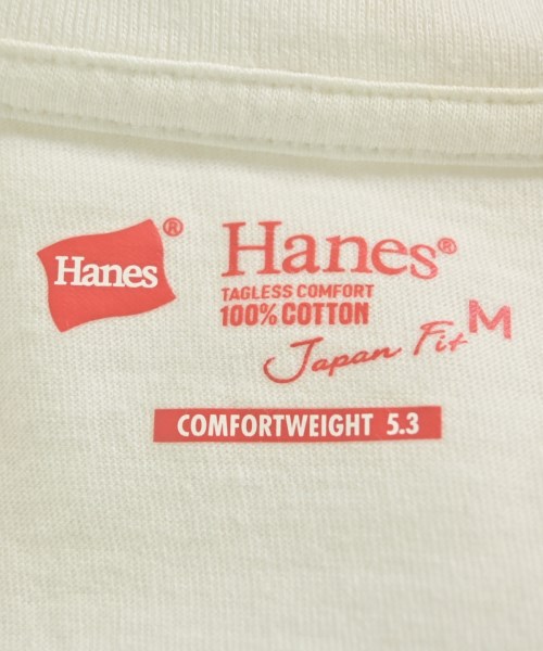 Hanes（ヘインズ）Tシャツ・カットソー 白 サイズ:M レディース/2200701956097
