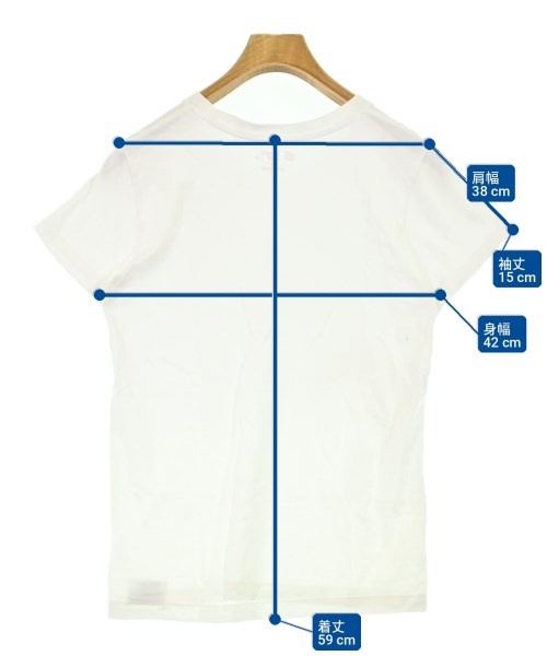 Hanes（ヘインズ）Tシャツ・カットソー 白 サイズ:M レディース/2200701956097