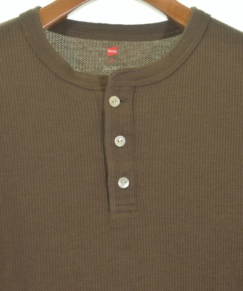 Hanes（ヘインズ）Tシャツ・カットソー 茶 サイズ:F レディース/2200649192144