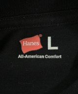 Hanes（ヘインズ）Tシャツ・カットソー 黒 サイズ:L メンズ/2200661921081