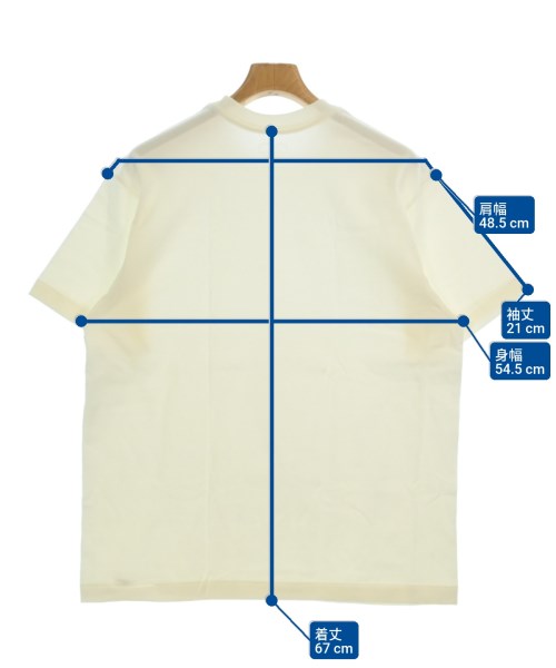 Hanes（ヘインズ）Tシャツ・カットソー 白 サイズ:L メンズ/2200662154051