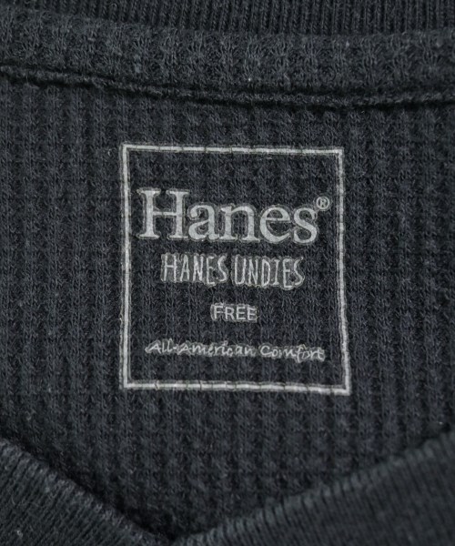 Hanes（ヘインズ）Tシャツ・カットソー 黒 サイズ:F レディース/2200709794233