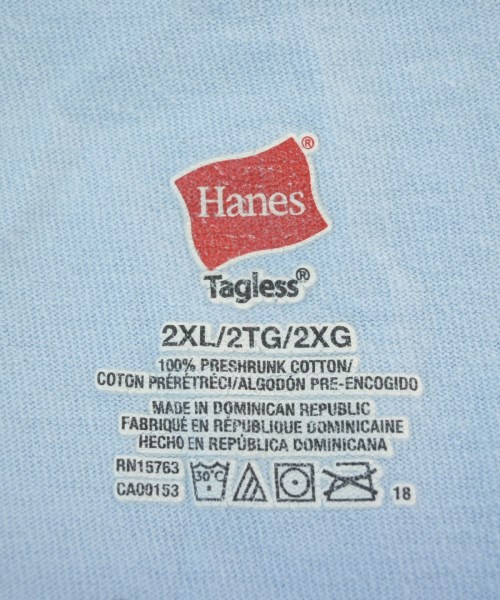 Hanes（ヘインズ）Tシャツ・カットソー 青 サイズ:2XL メンズ/2200714261010