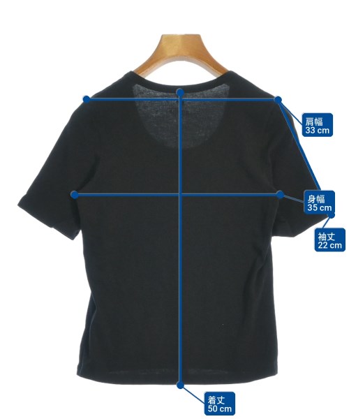 Hanes（ヘインズ）Tシャツ・カットソー 黒 サイズ:F レディース/2200712835046