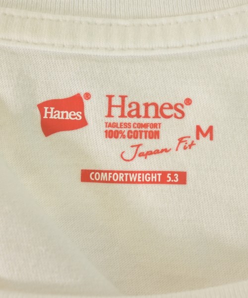 Hanes（ヘインズ）Tシャツ・カットソー 白 サイズ:M レディース/2200713784077