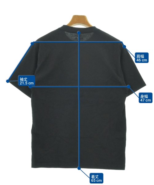 Hanes（ヘインズ）Tシャツ・カットソー 黒 サイズ:M メンズ/2200713415032