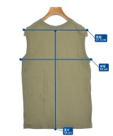 Hanes（ヘインズ）ノースリーブ カーキ サイズ:M レディース/2200628470119