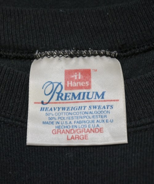 Hanes（ヘインズ）スウェット 黒 サイズ:L メンズ/2200646626024