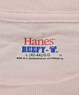 Hanes（ヘインズ）Tシャツ・カットソー ピンク サイズ:L メンズ/2200652793253