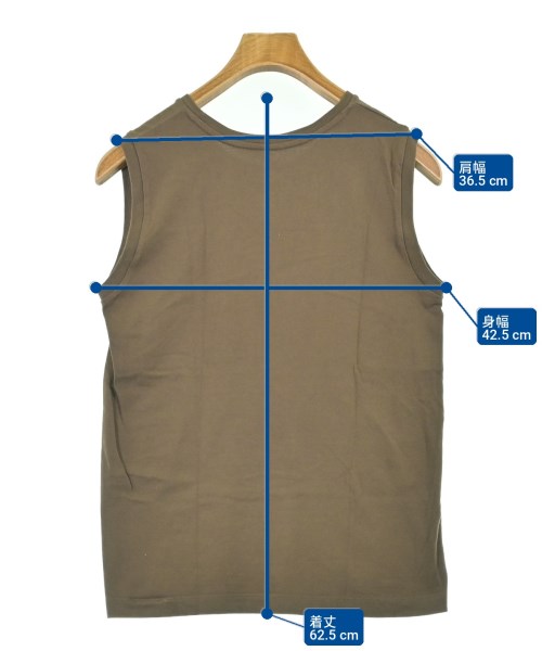 Hanes（ヘインズ）ノースリーブ 茶 サイズ:F レディース/2200700953059
