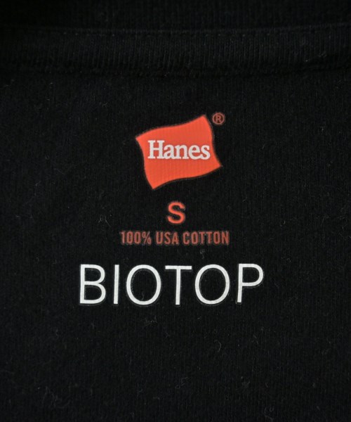 Hanes（ヘインズ）Tシャツ・カットソー 黒 サイズ:S メンズ/2200699871365