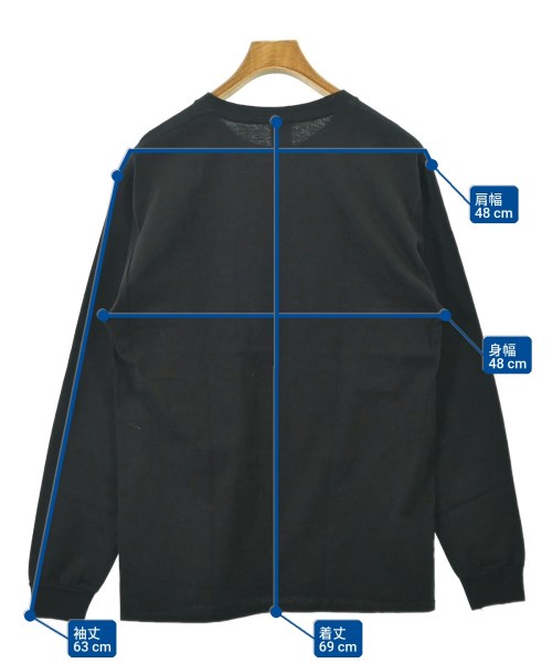 Hanes（ヘインズ）Tシャツ・カットソー 黒 サイズ:M メンズ/2200702771040