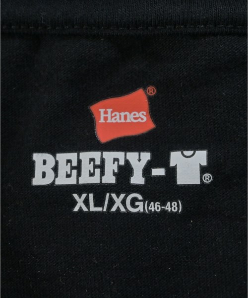 Hanes（ヘインズ）Tシャツ・カットソー 黒 サイズ:XL メンズ/2200703455048