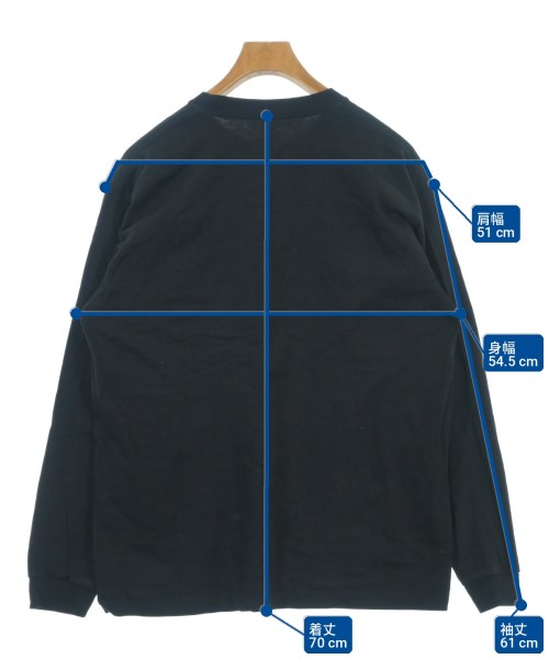 Hanes（ヘインズ）Tシャツ・カットソー 黒 サイズ:XL メンズ/2200703455048