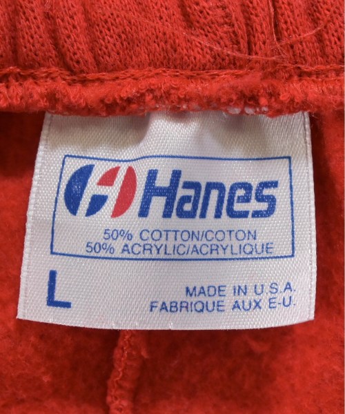 Hanes（ヘインズ）スウェットパンツ 赤 サイズ:L メンズ/2200664232023