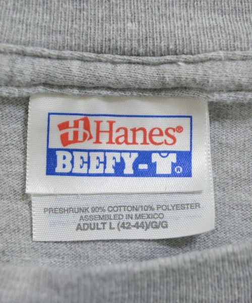 Hanes（ヘインズ）Tシャツ・カットソー グレー サイズ:L メンズ/2200665955068
