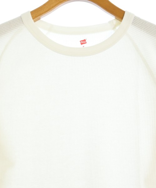 Hanes（ヘインズ）Tシャツ・カットソー 白 サイズ:F レディース/2200722795439