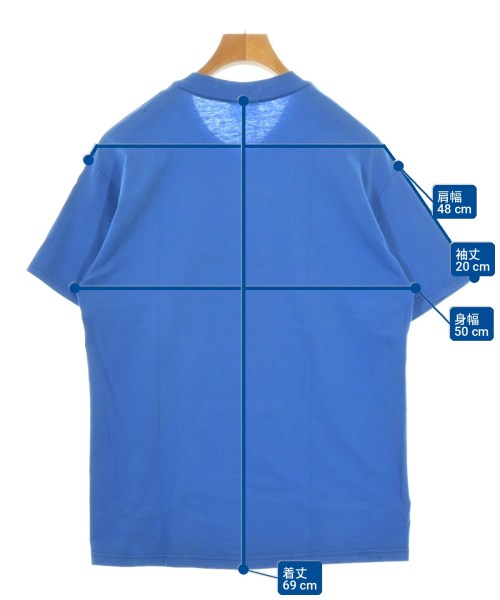 Hanes（ヘインズ）Tシャツ・カットソー 青 サイズ:M メンズ/2200735889118