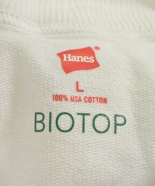 Hanes（ヘインズ）Tシャツ・カットソー 白 サイズ:L レディース/2200717458943