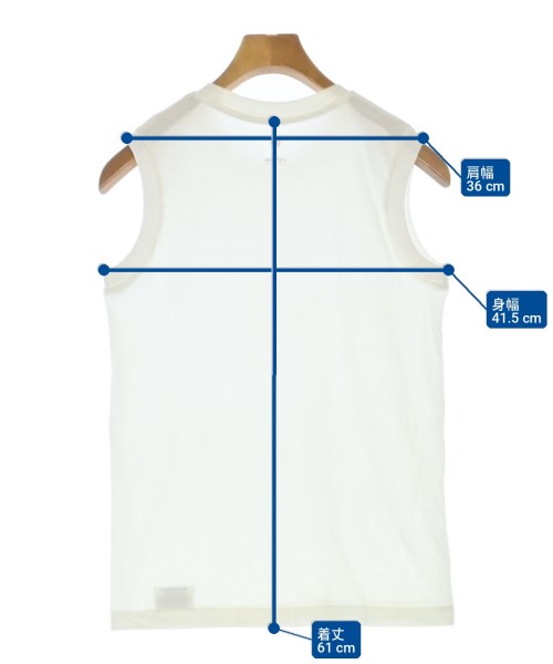Hanes（ヘインズ）Tシャツ・カットソー 白 サイズ:F メンズ/2200718168056