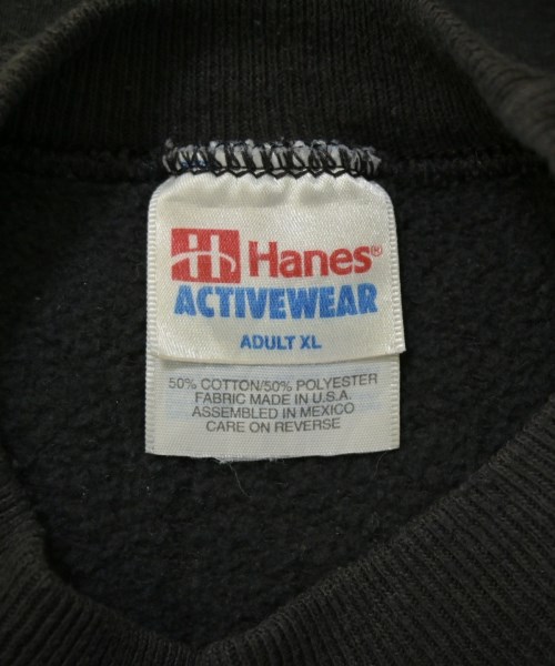 Hanes（ヘインズ）スウェット 黒 サイズ:XL メンズ/2200725105082