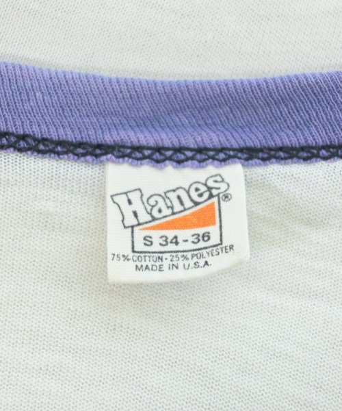 Hanes（ヘインズ）Tシャツ・カットソー 白 サイズ:S メンズ/2200684004129