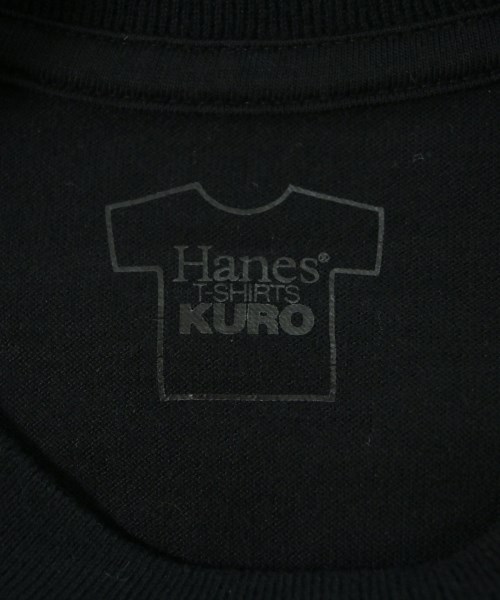 Hanes（ヘインズ）Tシャツ・カットソー 黒 サイズ:L メンズ/2200680289223