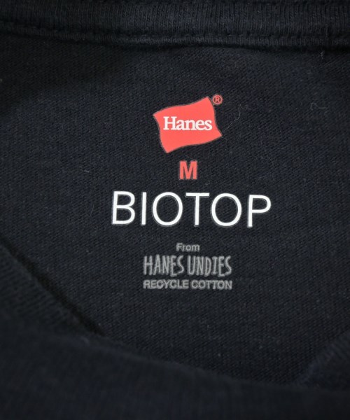 Hanes（ヘインズ）Tシャツ・カットソー 黒 サイズ:M メンズ/2200685313053