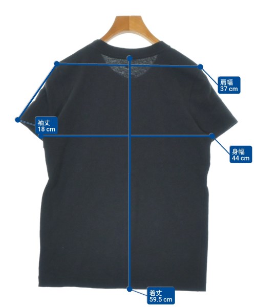 Hanes（ヘインズ）Tシャツ・カットソー 黒 サイズ:F レディース/2200679997030