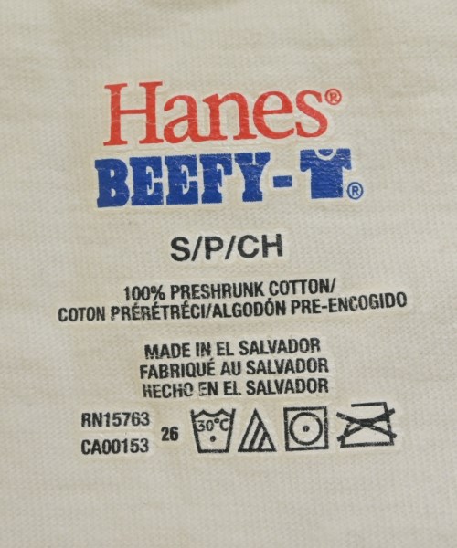 Hanes（ヘインズ）Tシャツ・カットソー 白 サイズ:S メンズ/2200688308049