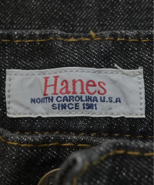Hanes（ヘインズ）デニムパンツ 黒 サイズ:82(L位) メンズ/2200677154145