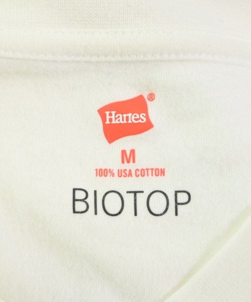 Hanes（ヘインズ）Tシャツ・カットソー 白 サイズ:M メンズ/2200690085037