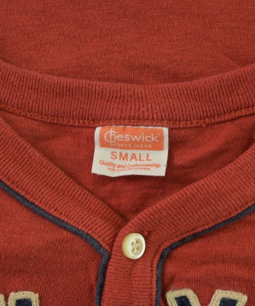 Cheswick（チェスウィック）Tシャツ・カットソー 赤 サイズ:S レディース/2200670578023