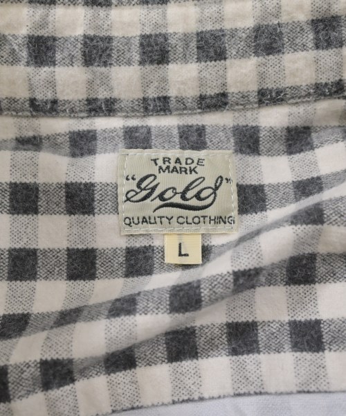 GOLD（ゴールド）カジュアルシャツ 白 サイズ:L メンズ/2200632546350