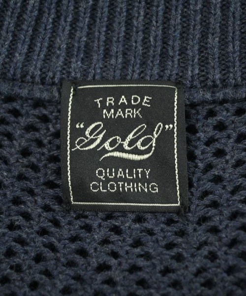 GOLD（ゴールド）ニット・セーター 紺 サイズ:L メンズ/2200496951185