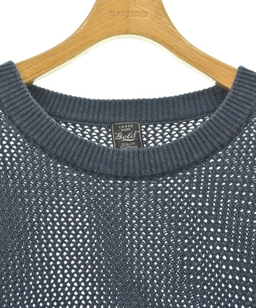 GOLD（ゴールド）ニット・セーター 紺 サイズ:L メンズ/2200496951185