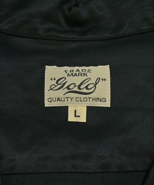 GOLD（ゴールド）カジュアルシャツ 黒 サイズ:L メンズ/2200619987022
