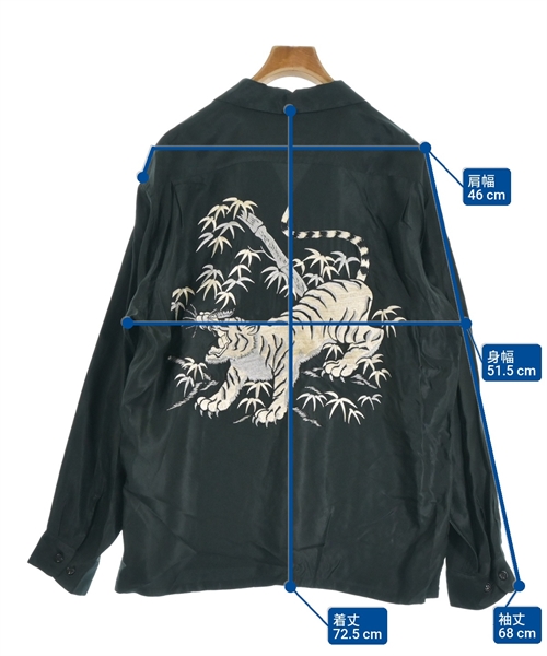 GOLD（ゴールド）カジュアルシャツ 黒 サイズ:L メンズ/2200619987022