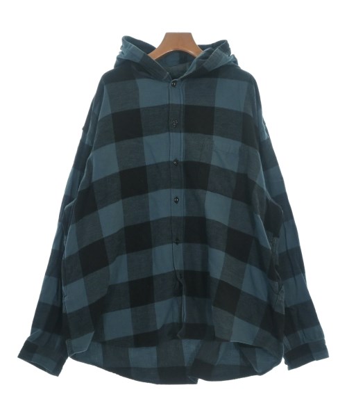 GOLD(ゴールド)カジュアルシャツ 青 サイズ:L/2200654129029