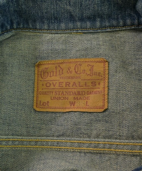 GOLD（ゴールド）デニムジャケット 青 サイズ:38(M位) メンズ/2200651572071