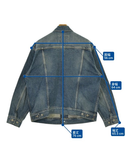 GOLD（ゴールド）デニムジャケット 青 サイズ:38(M位) メンズ/2200651572071