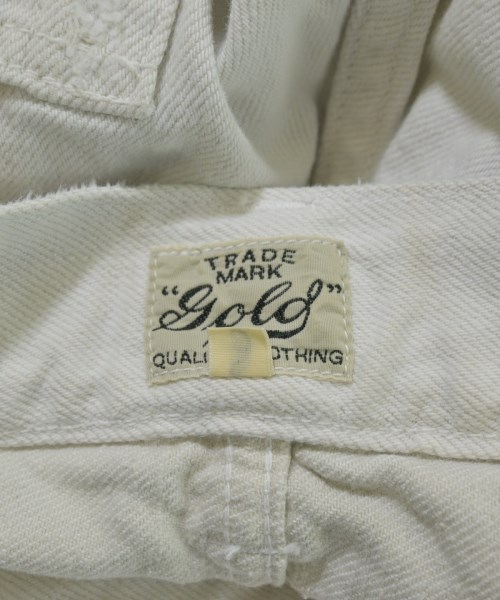GOLD（ゴールド）デニムパンツ 白 サイズ:S メンズ/2200665602047