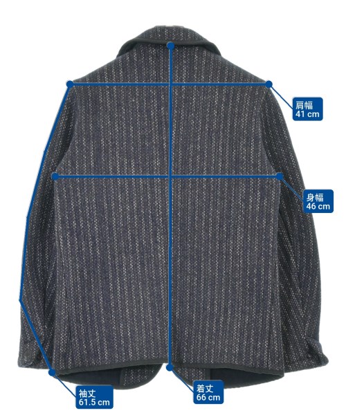 BROWN'S BEACH JACKET（ブラウンズビーチジャケット）カジュアルジャケット 紺 サイズ:38(S位) メンズ/2200608347011